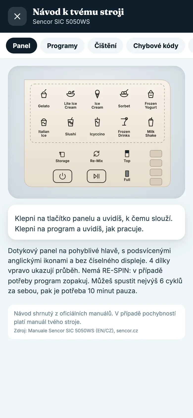 Průvodce tvým Sencorem