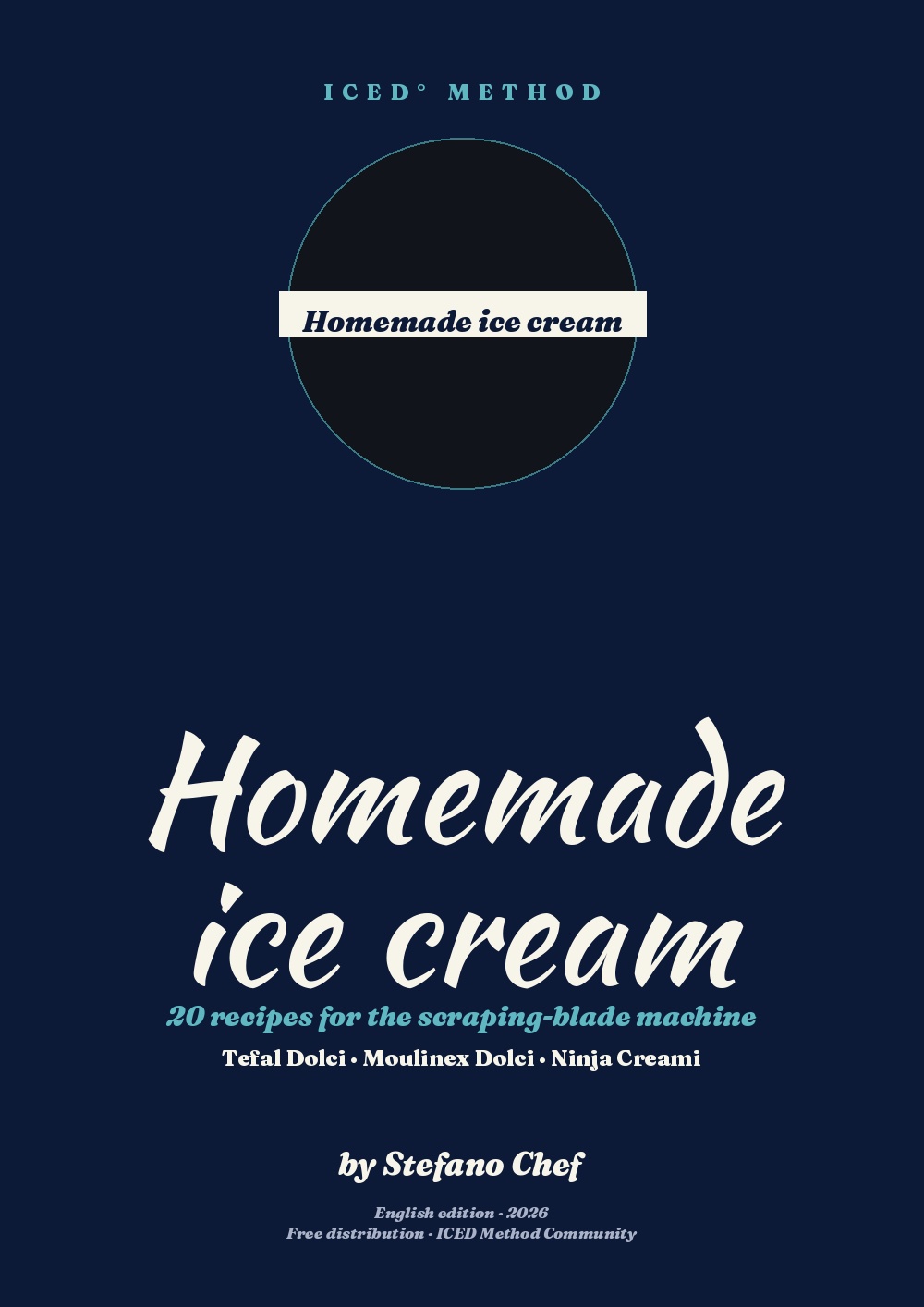 Cover of the book ICED Method° — 20 recipes
