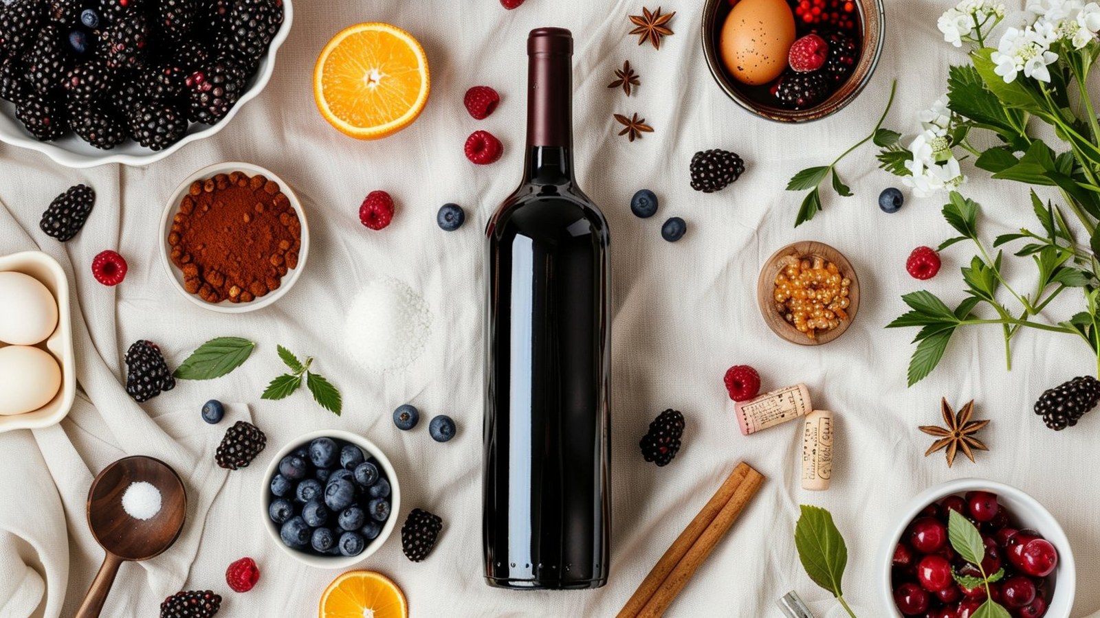 Chianti Rotwein & Waldbeeren Gelato
