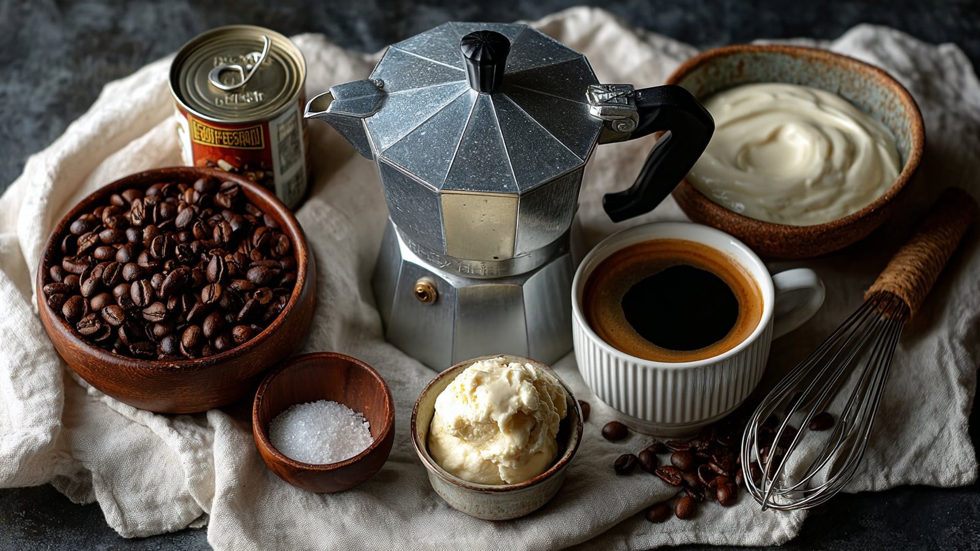 Italienische Kaffeecreme (Bar-Style)