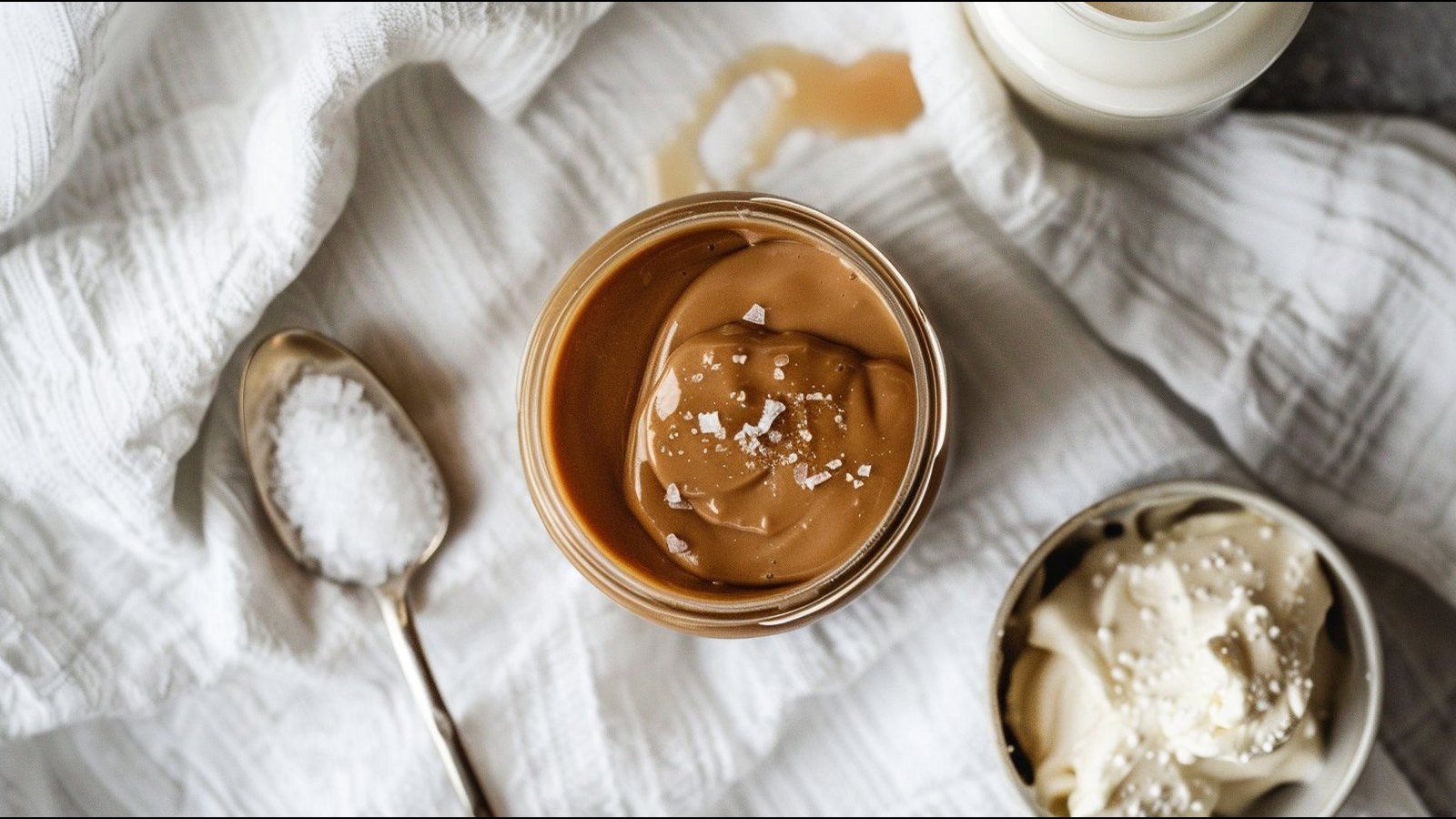 Salted Caramel Dulce de Leche Gelato