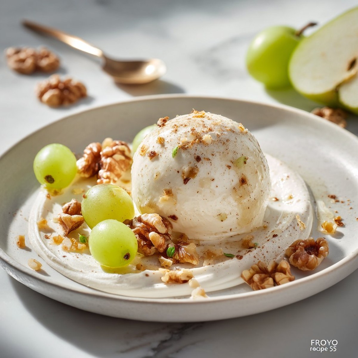 Frozen Yogurt à la Cannelle Épicée