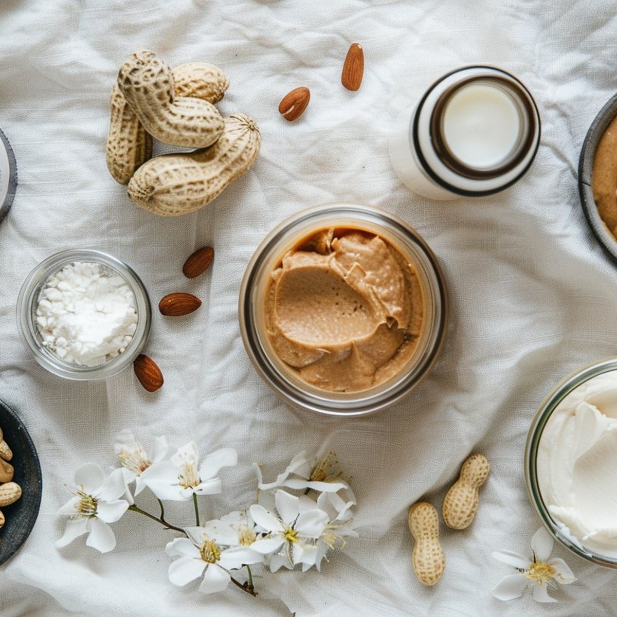 Glace Keto Beurre de Cacahuète — Ingrédients