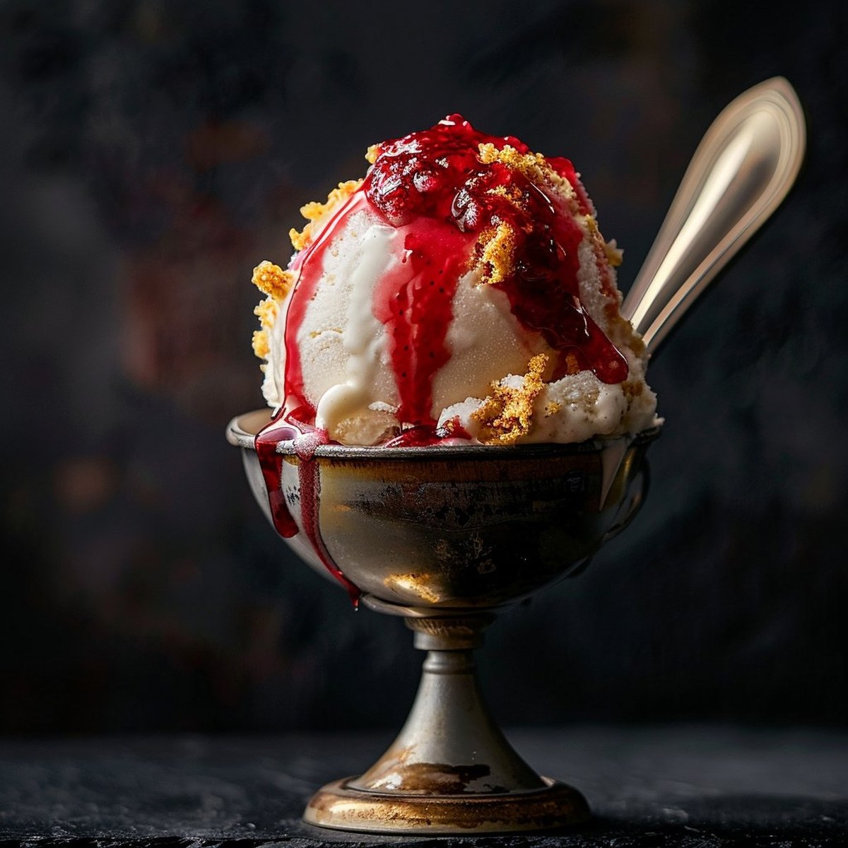 Glace New York Cheesecake Fraise