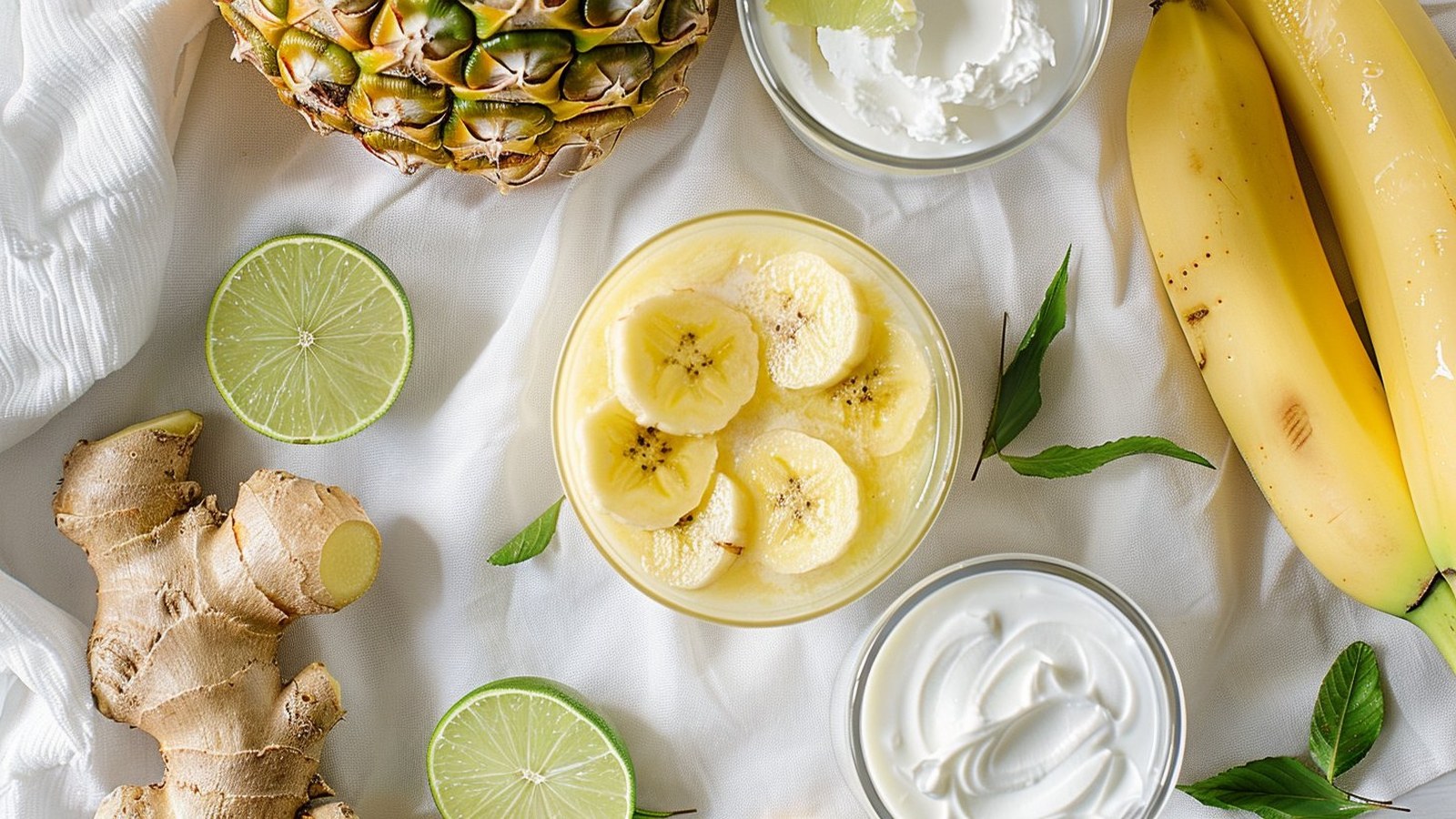Veganes Piña Colada Gelato