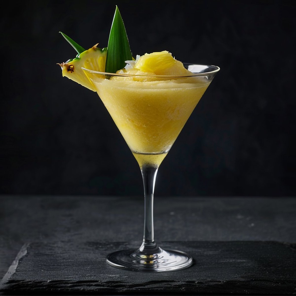 Cocktail Piña Colada au Rhum (fait avec la machine)