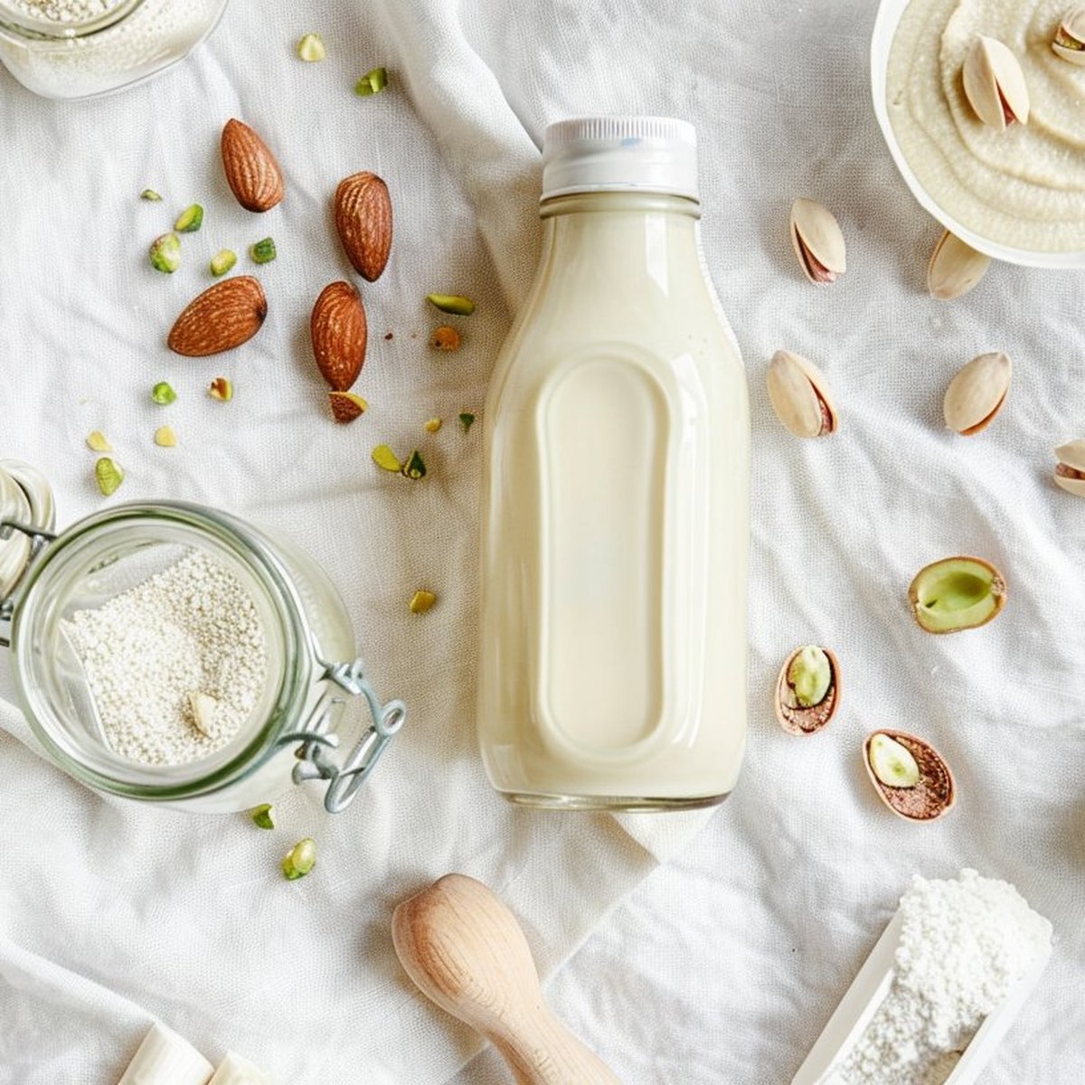 Glace Protéinée Pistache de Bronte — Ingrédients