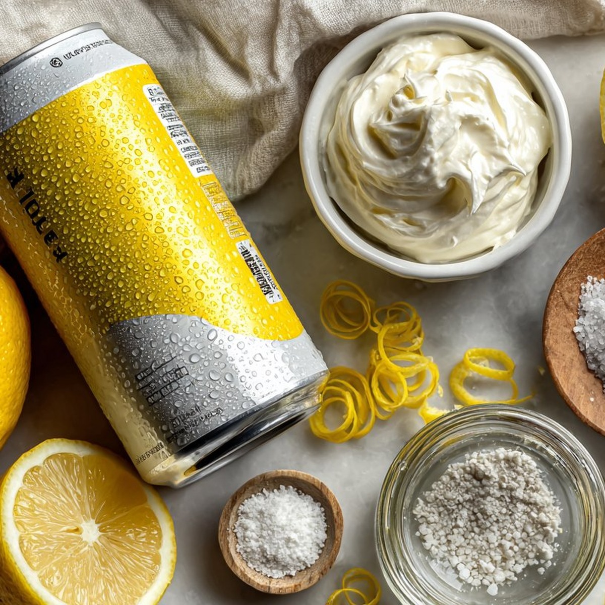 Sherbet Radler de Limón — Ingredientes