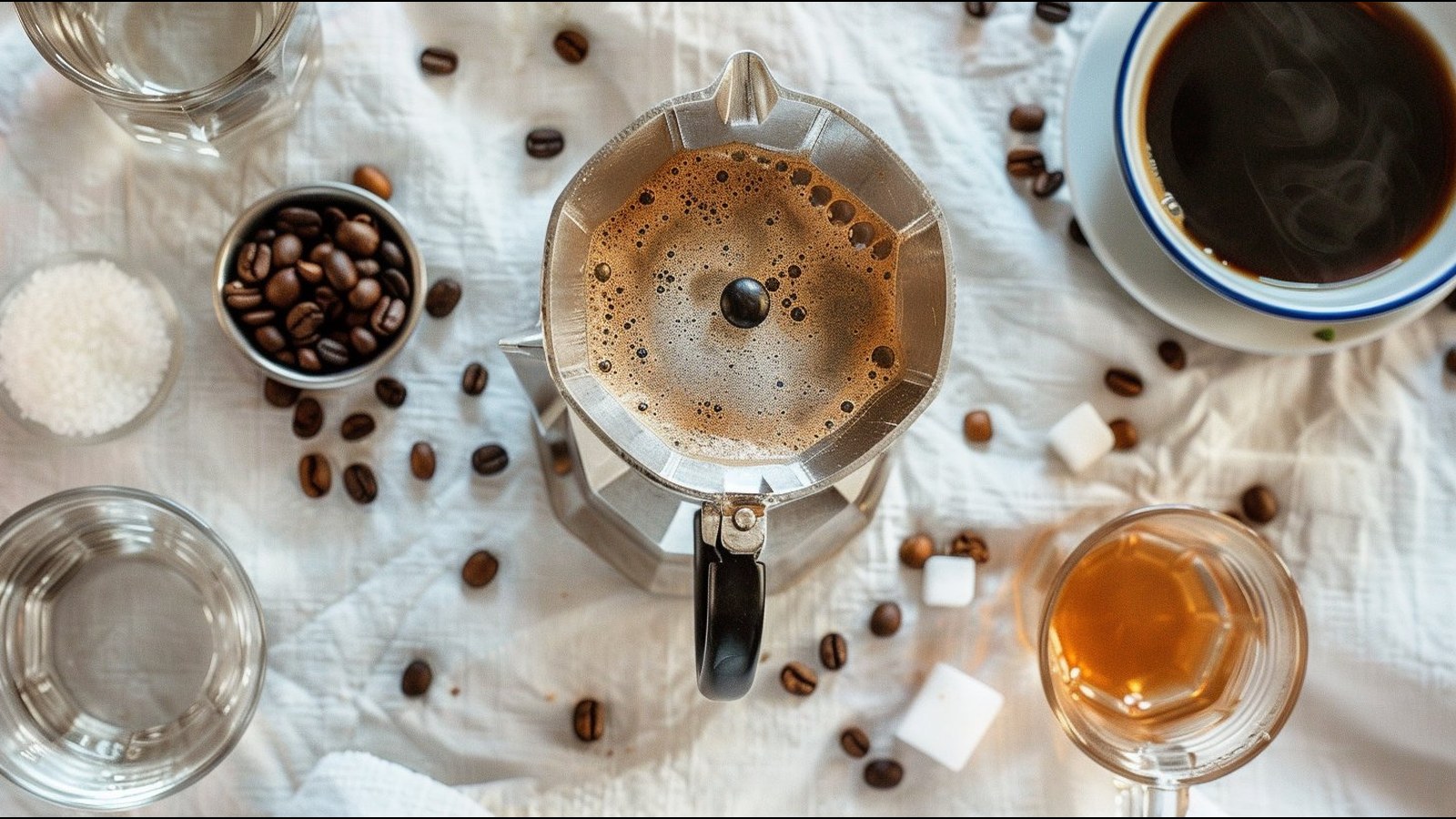 Kaffee-Sorbet