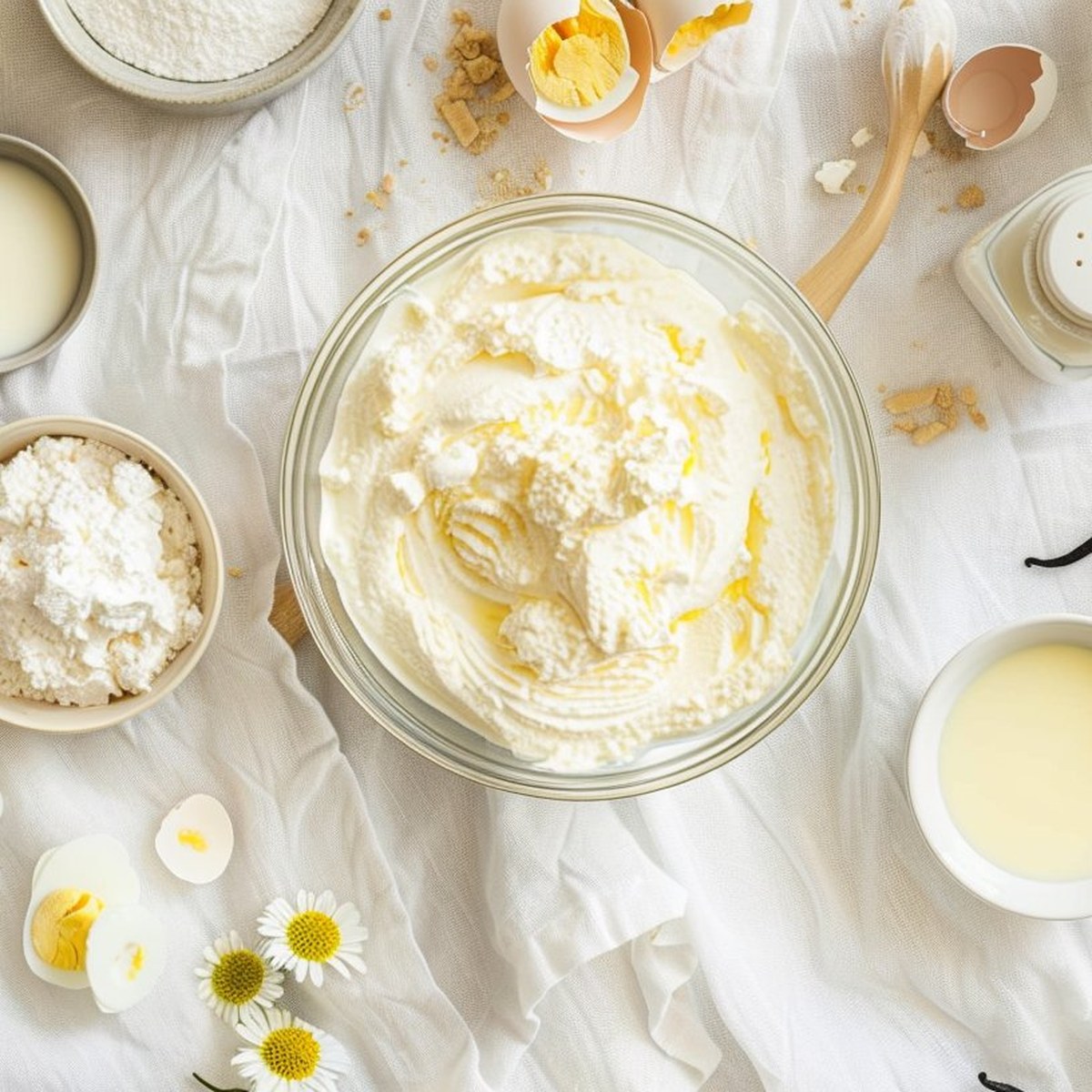 Glace Gâteau Mimosa — Ingrédients