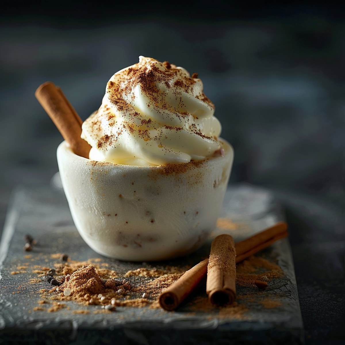 Frozen Yogurt à la Cannelle Épicée