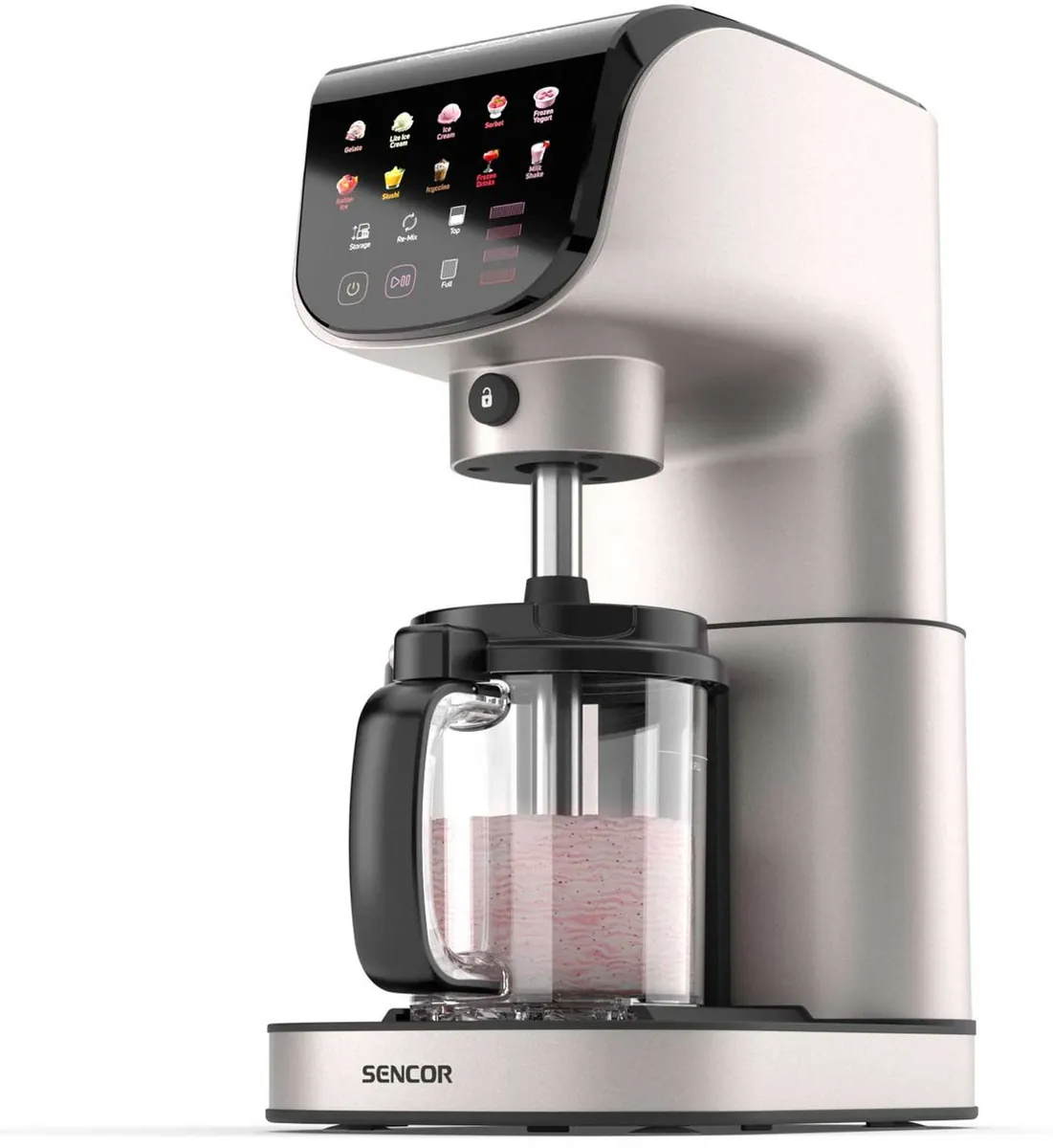 Zmrzlinovač Sencor Gelateria s nádobou 500 ml