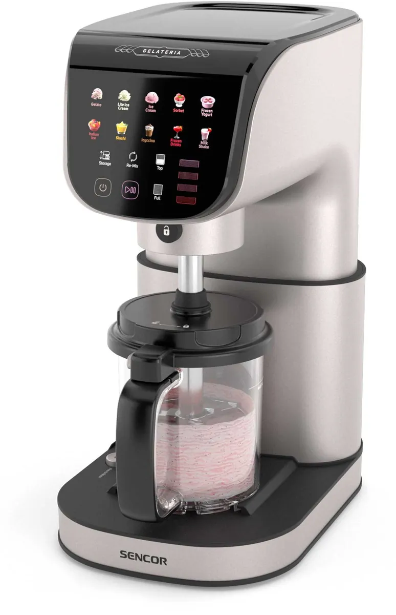 Zmrzlinovač Sencor Gelateria s nádobou 500 ml
